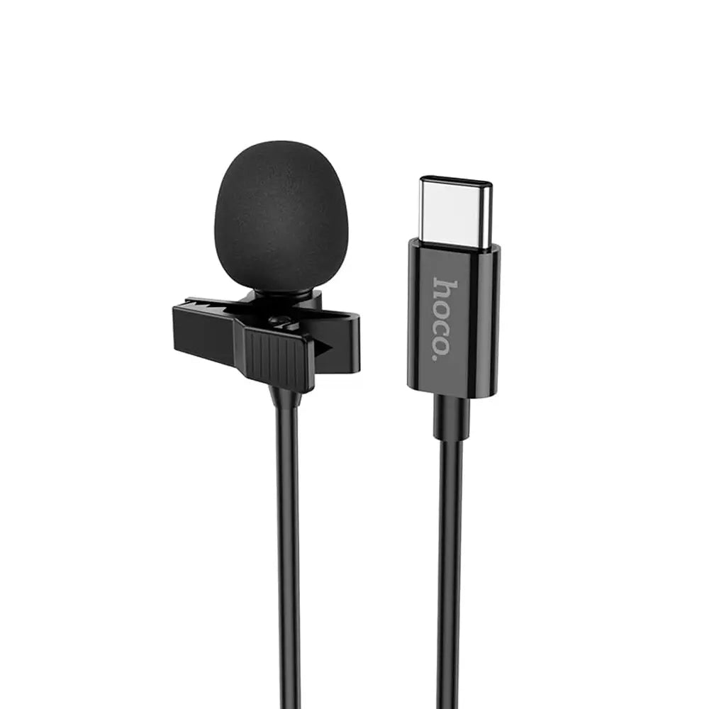 Hoco L14 Lavalier Microphone for Type-C Audio Plug-2m