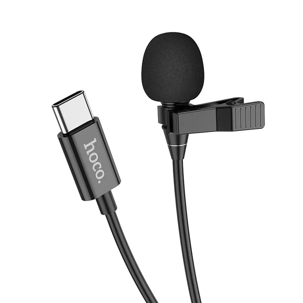 Hoco L14 Lavalier Microphone for Type-C Audio Plug-2m