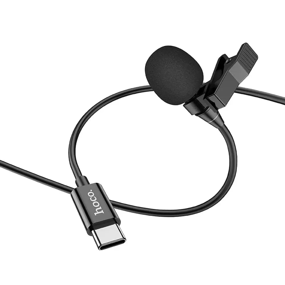 Hoco L14 Lavalier Microphone for Type-C Audio Plug-2m