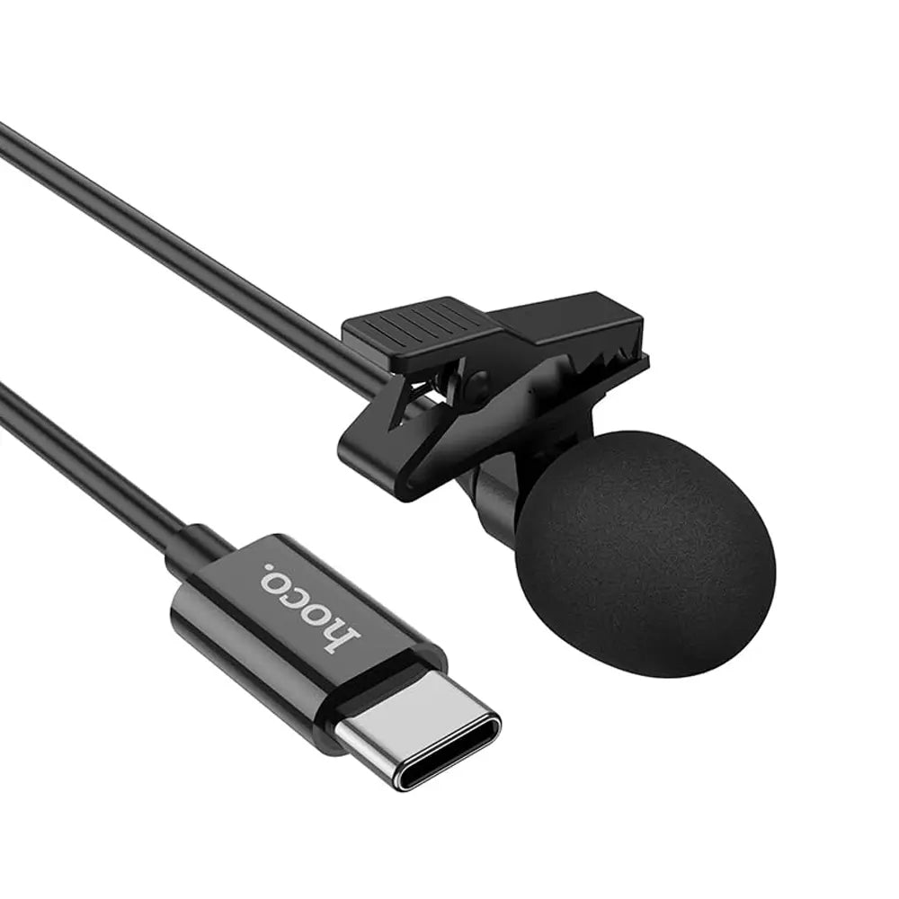Hoco L14 Lavalier Microphone for Type-C Audio Plug-2m