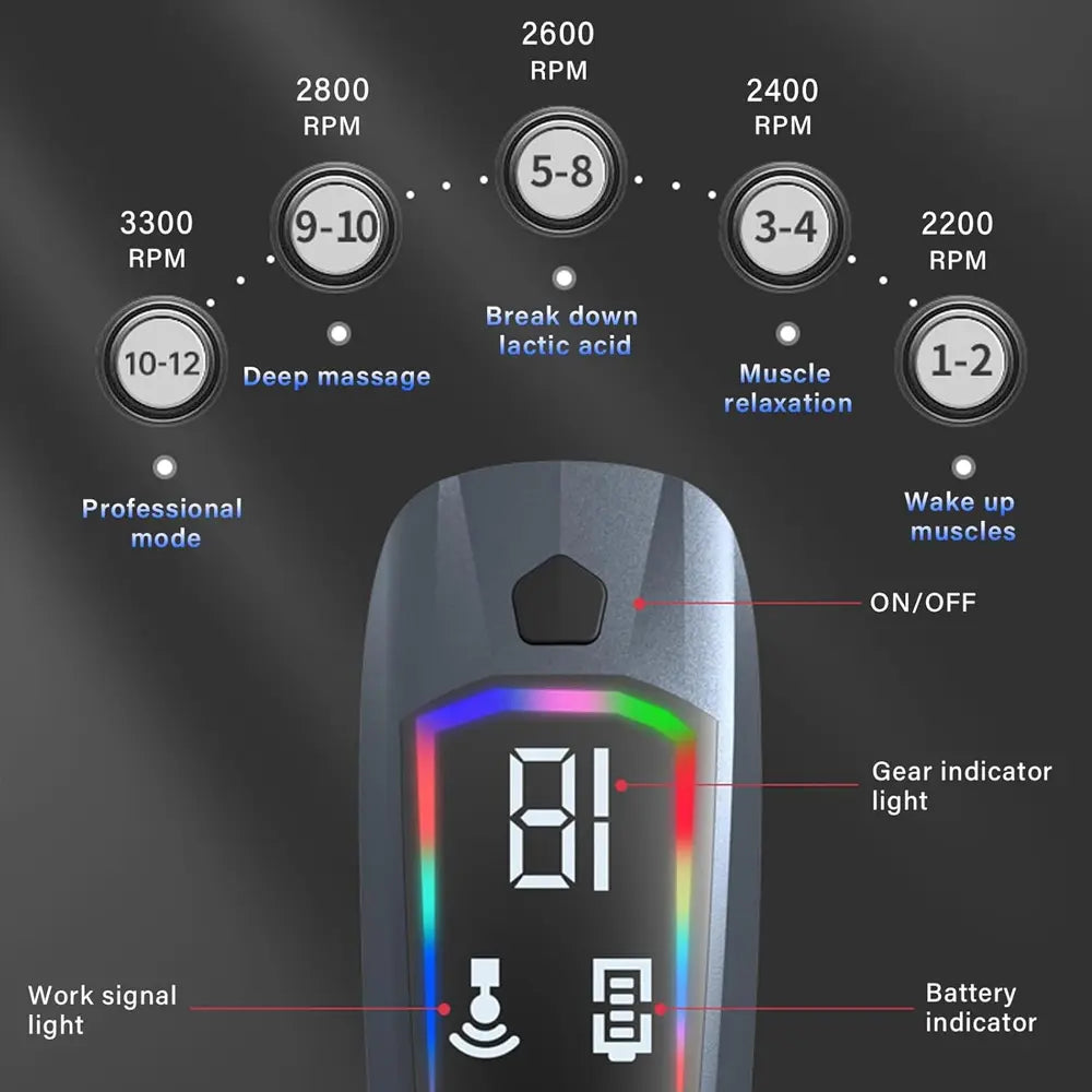 3in1 Multifunction Separable Vibrating Massager (SL-887)