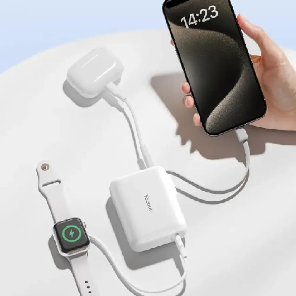 Yoobao 2 in 1 Charger Station 20,000mAh Capacity PD 20W Fast Charging USB-C Port