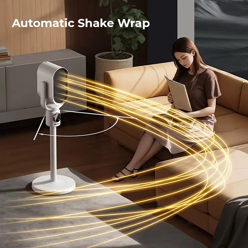 Portable Home Adjustable Electric Heater Fan