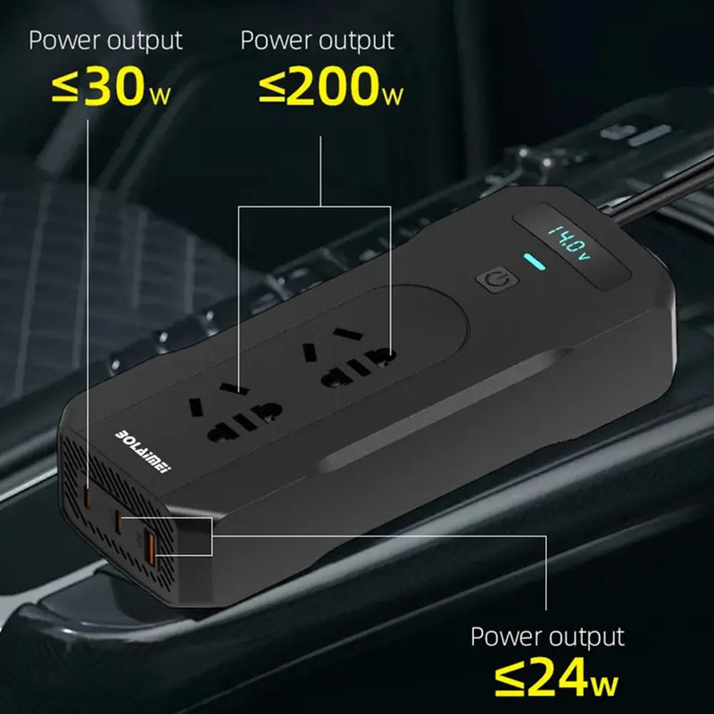 Bolaimei Car Power Inverter-200W