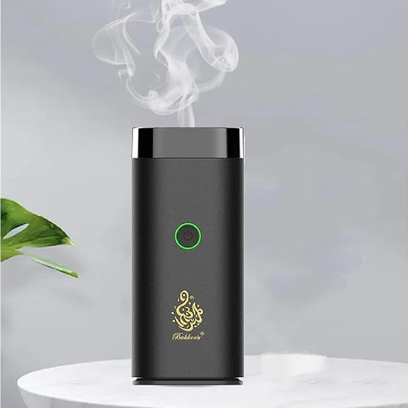 Rechargeable Electric Car Incense Burner Bakhoor Type-C Rechargeable – Black