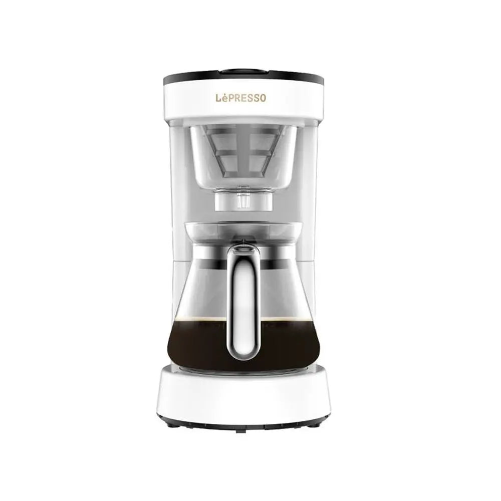 Lepresso Transparent Drip Coffee Maker – White