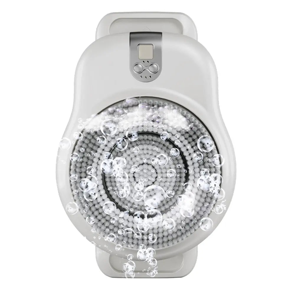 Porodo Lifestyle Wall Mounted Electric Back Scrub 22.5W Rated Power 2600mAh Battery  – White