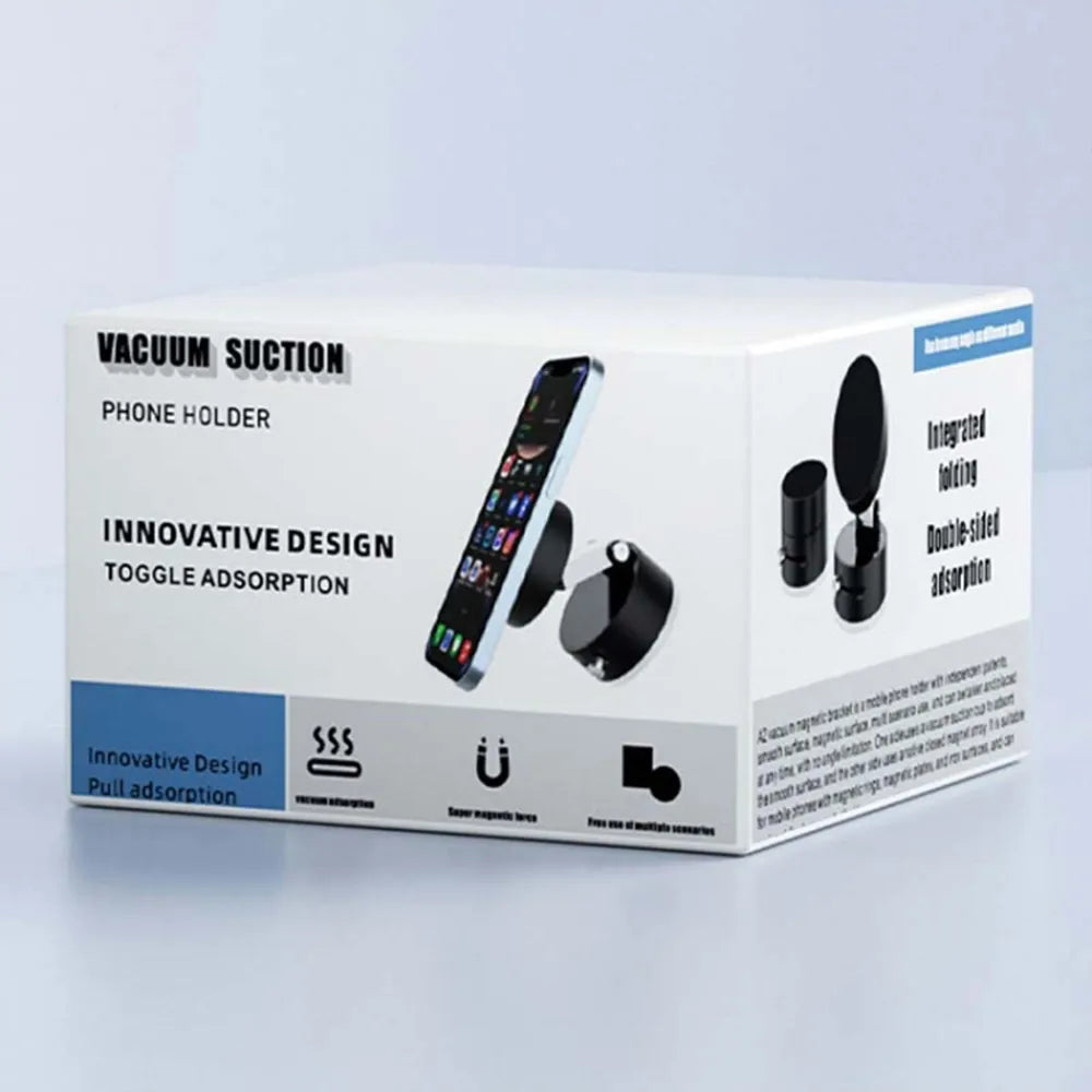 Portable A2 Vacuum Magnetic Suction Cup Holder with 5200 Gauss Magnetic Force