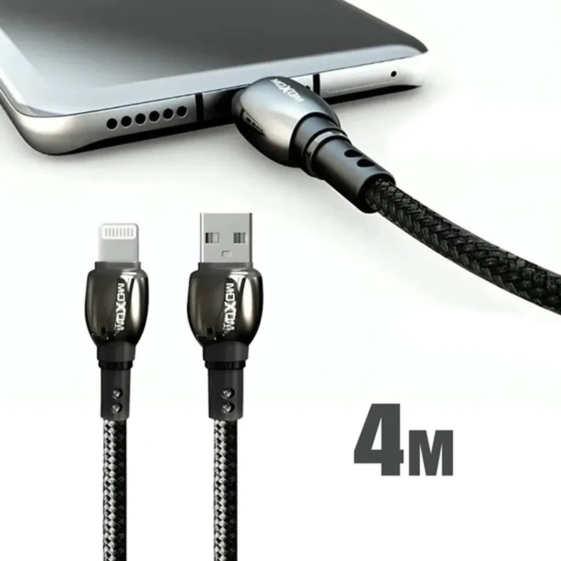 Moxom MX-CB44 Fast Charge USB to Lightning Cable-4M