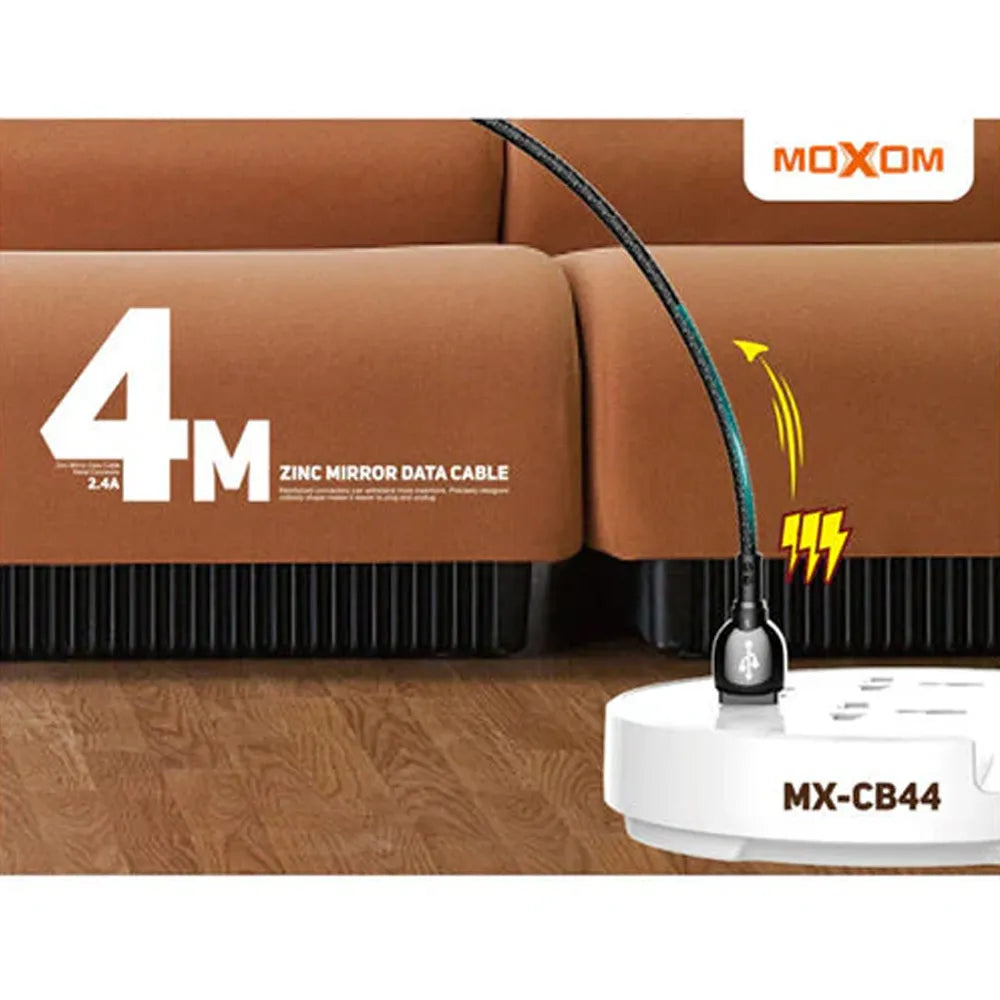 Moxom MX-CB44 Fast Charge USB to Lightning Cable-4M