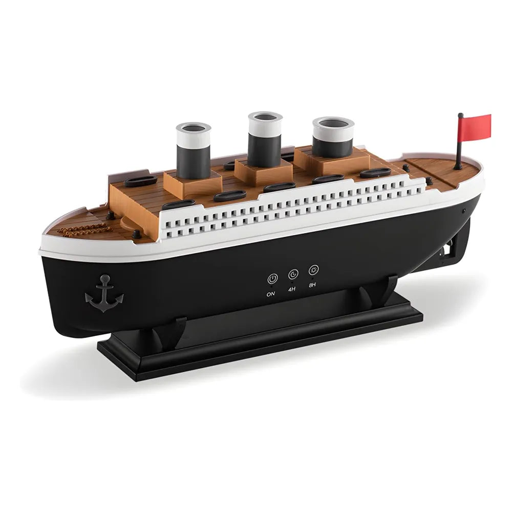 Titanic Ship Air Humidifier 3 Button Operation 250ml 650mAh DC 24V Port