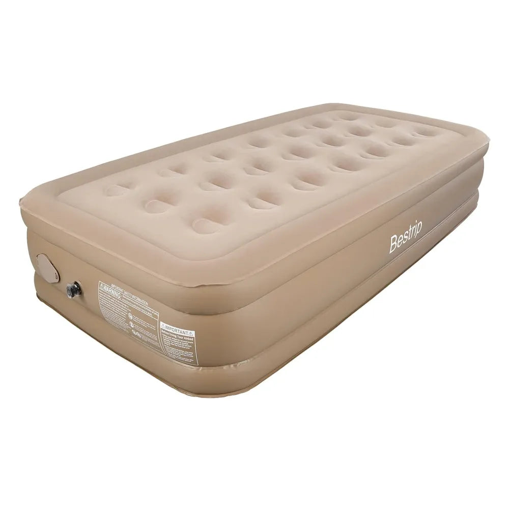 Bestrip Inflatable Bed with Built-in Pump 200×100×40cm