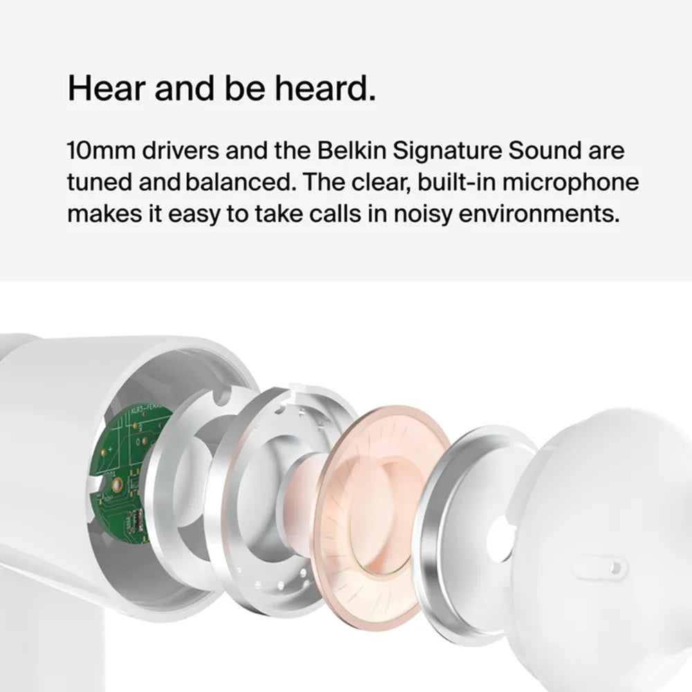 Belkin SoundForm Wired Earbuds with USB-C Connector