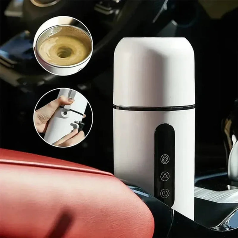 Electric Portable Coffee and Tea Car Heating Bottle Kettle with Automatic Stirring 30℃ to 100℃
