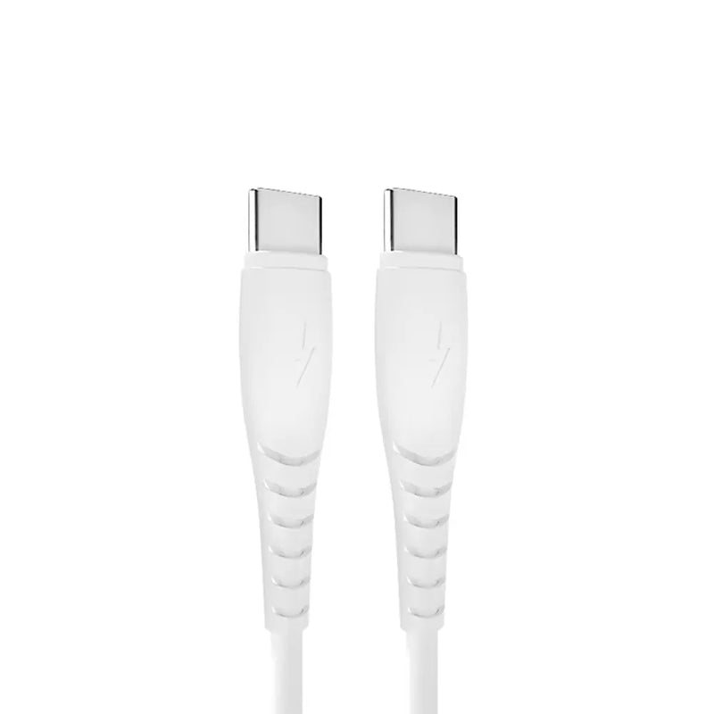 Pama 50W Power Adapter with 3A Type-C to C and PD20W C to Lightning Data Cable