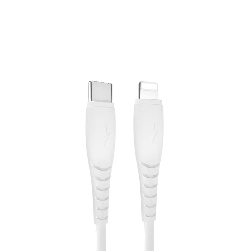 Pama 50W Power Adapter with 3A Type-C to C and PD20W C to Lightning Data Cable