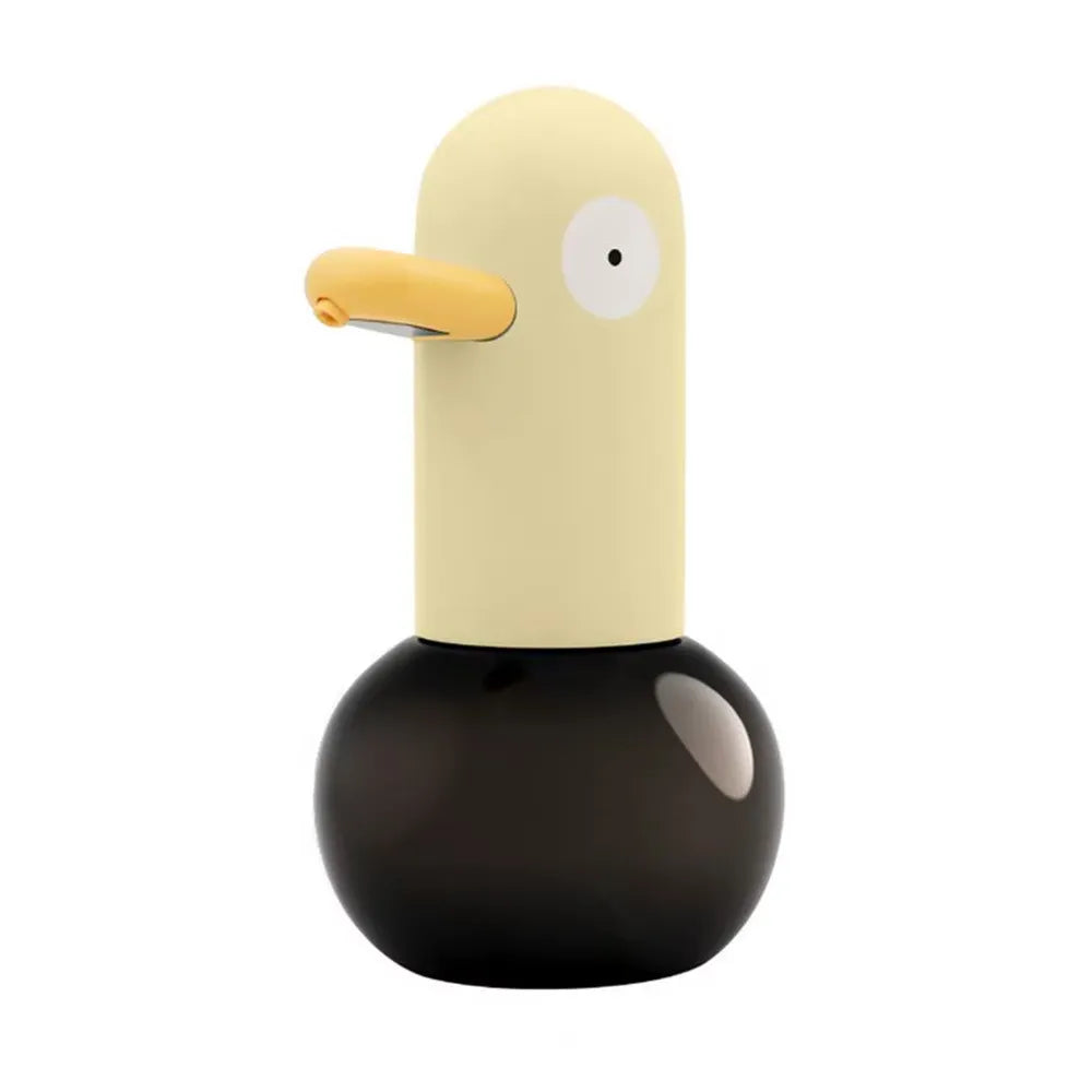 Rechargeable Cute Duck Automatic Foaming Soap Dispenser With Touchless Sensor  400ML Capacity 1100mAh USB Rechargeable
