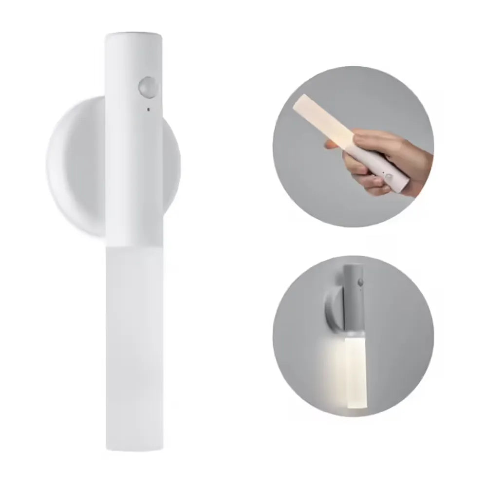 Chilvane Magnetic Motion Sensor Indoor Night Light 500mAh USB Rechargeable 8 Hours Battery Life