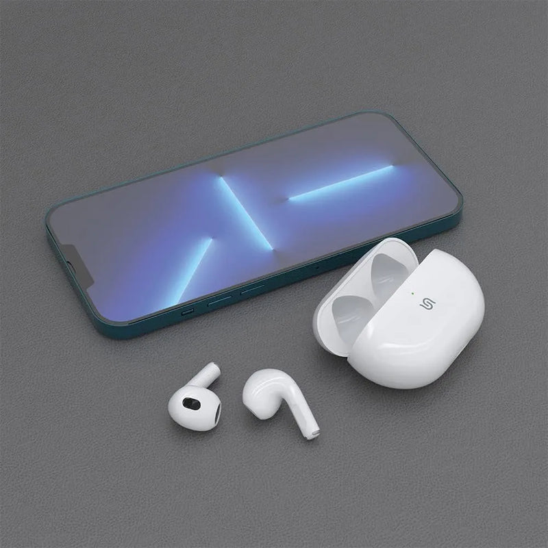 Porodo Soundtec Sense True Wireless Stereo Earbuds – White