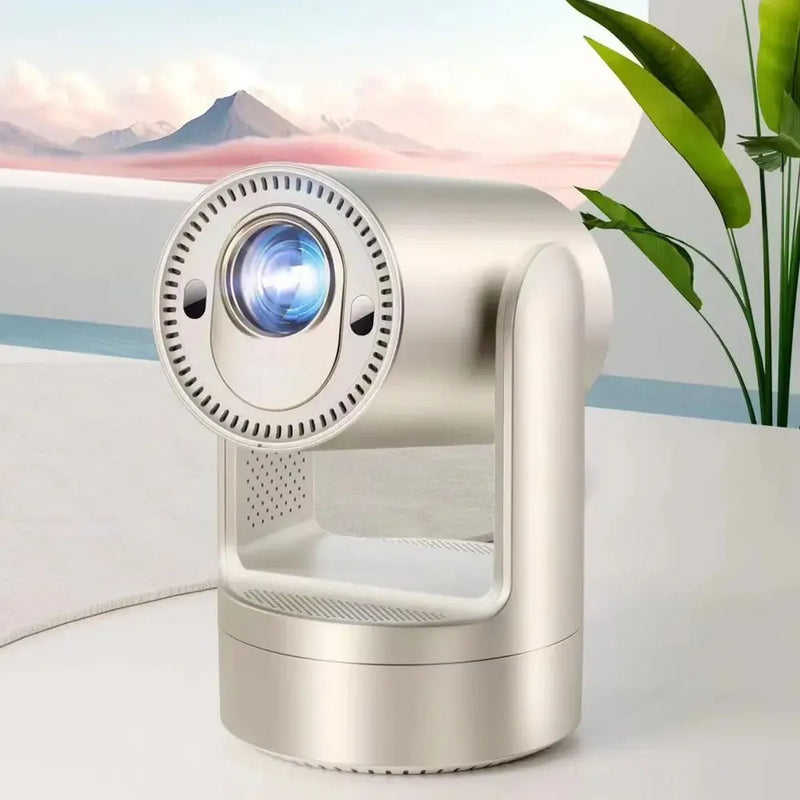 Rechargeable Mini 4K Smart Projector with Multi-angle Head Design-5G