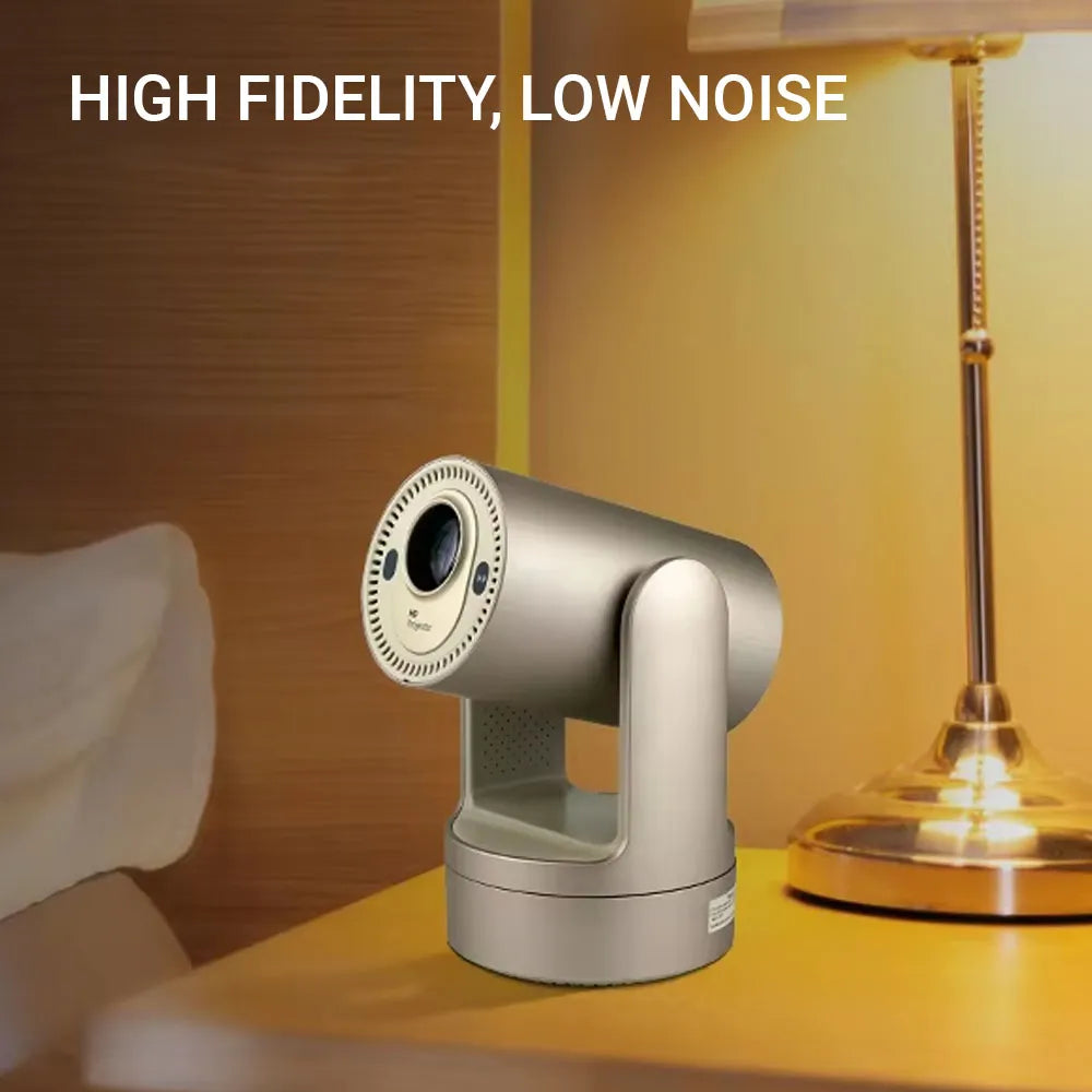 Rechargeable Mini 4K Smart Projector with Multi-angle Head Design-5G