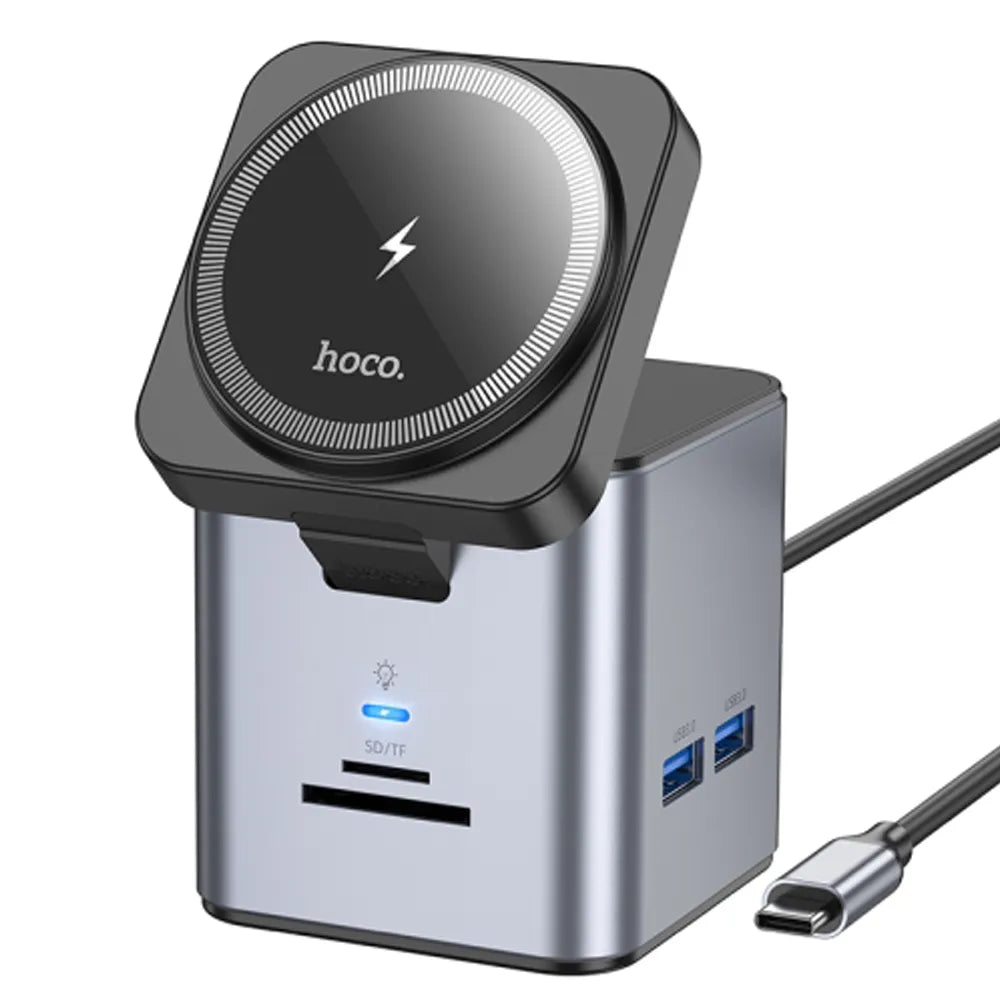 Hoco HB49 - 9in1 Magnetic Wireless docking Station