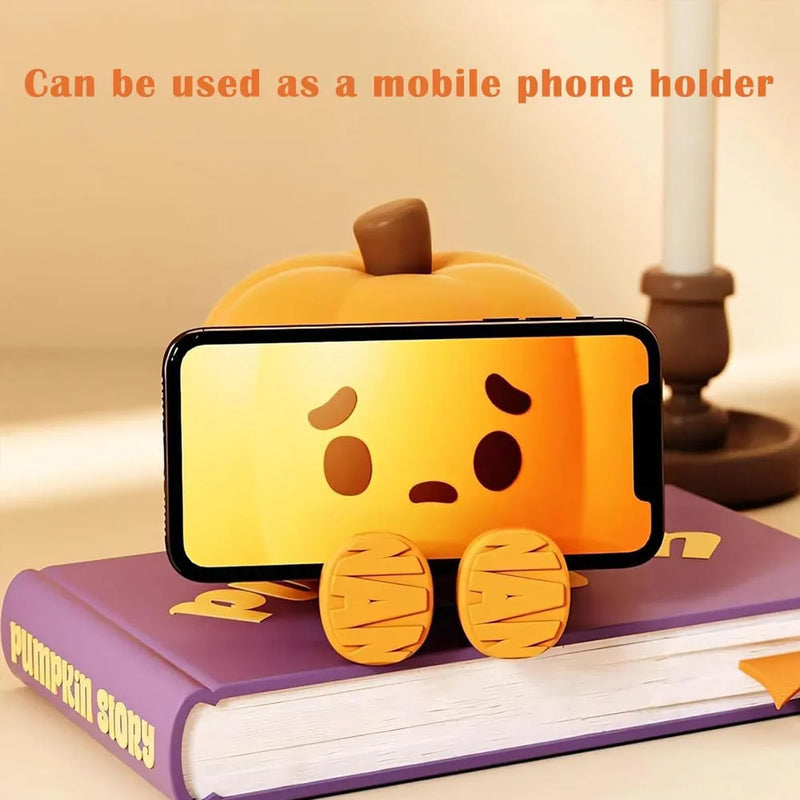 Cute Little Pumpkin Silicone Sleep Lamp Rechargeable