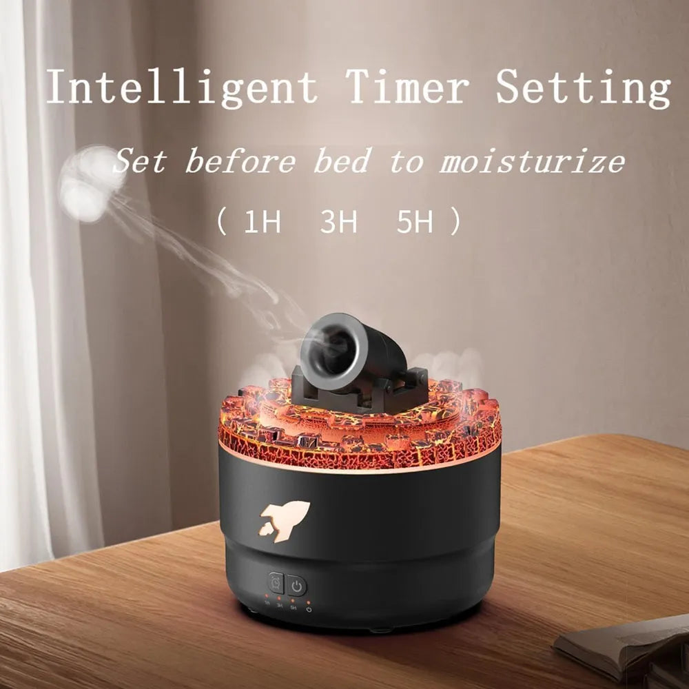 Aromatherapy Fragrance Humidifier with LED Ultrasonic 300ml USB Powered