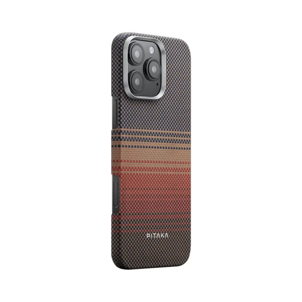 Pitaka Tactile Woven Case for iPhone 16 Pro Max-Sunset