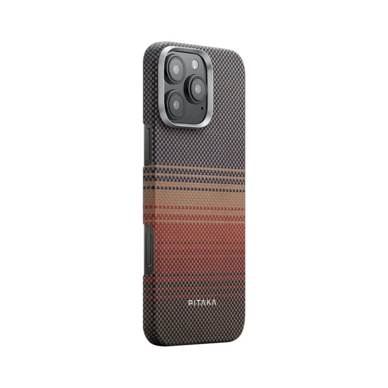 Pitaka Tactile Woven Case for iPhone 16 Pro Max-Sunset