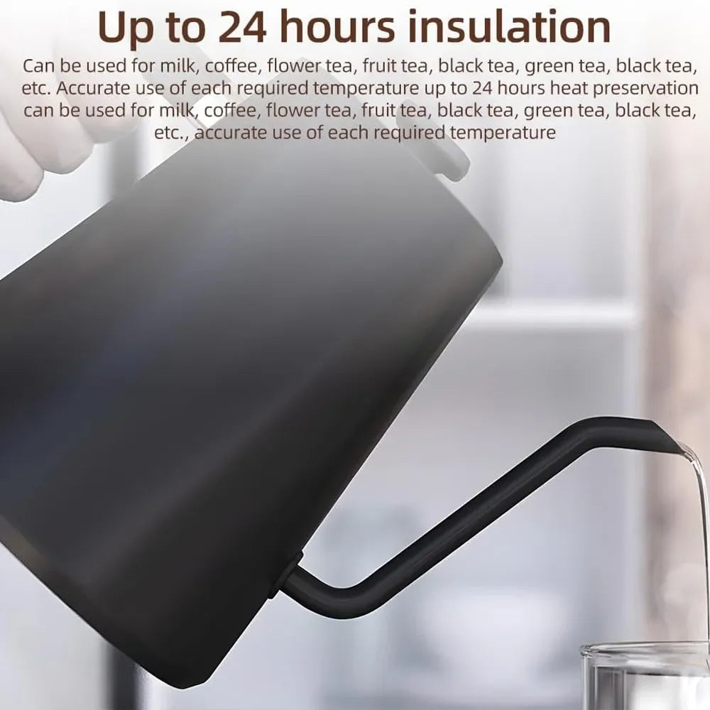 KT10 Pro Portable Electric Kettle 1L Capacity Stainless Steel Aluminum Heating Plate 1200W Power