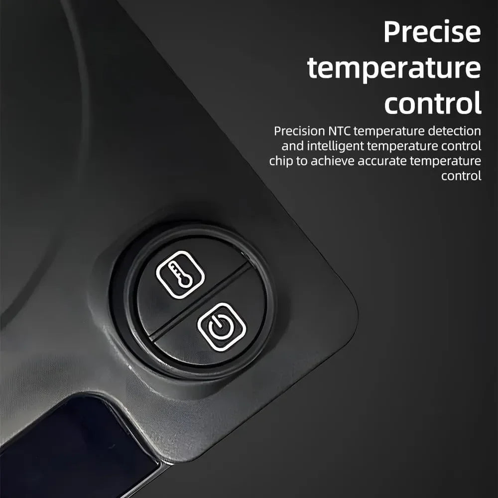 KT10 Pro Portable Electric Kettle 1L Capacity Stainless Steel Aluminum Heating Plate 1200W Power