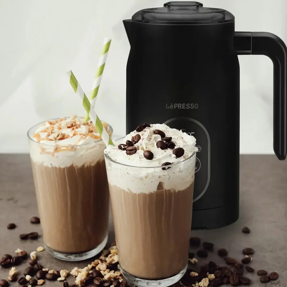 Lepresso Four Froth Milk Frother – Black