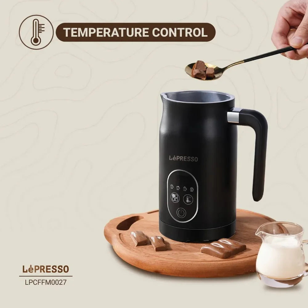 Lepresso Four Froth Milk Frother – Black
