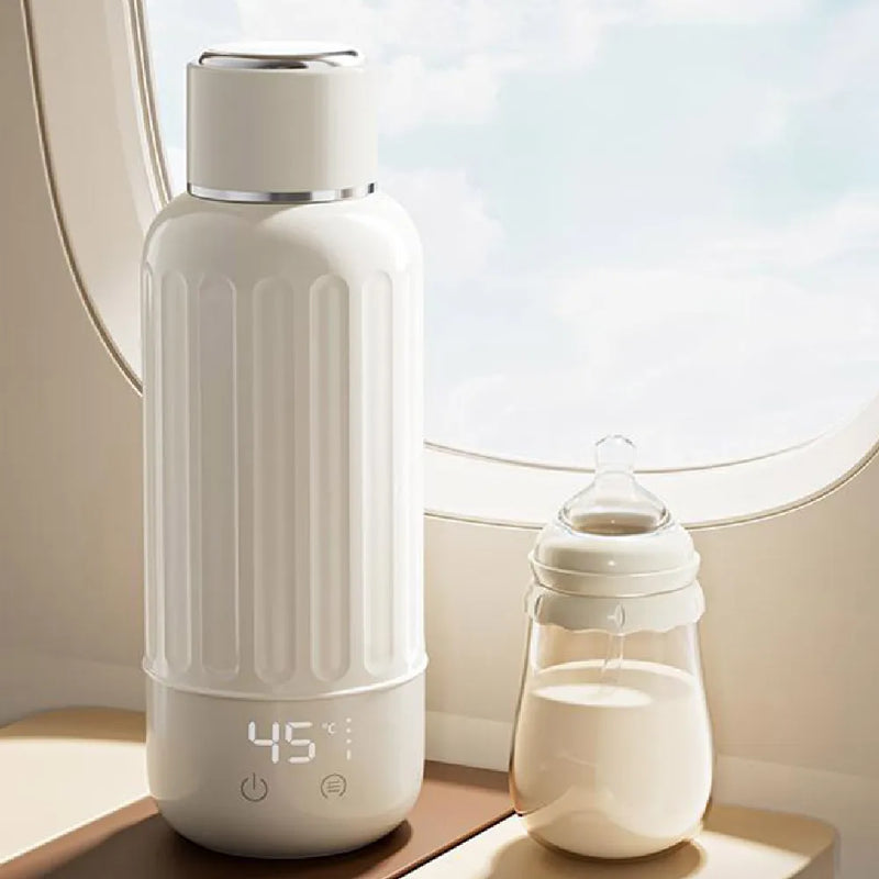 Modong Portable Electric Cup With Stainless Steel Heating Element Intelligent Temperature Control 500ml Capacity 300W Power