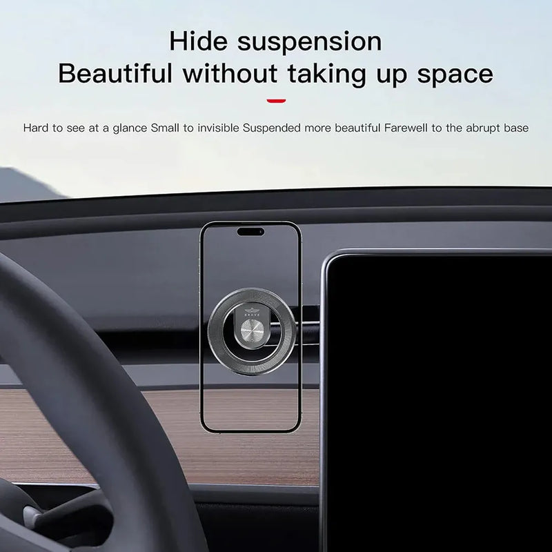Brave BHL-51 N52H Foldable MagSafe Car Phone Mount 360° Adjustable and Foldable – Black