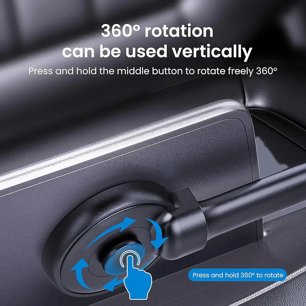 Brave BHL-51 N52H Foldable MagSafe Car Phone Mount 360° Adjustable and Foldable – Black