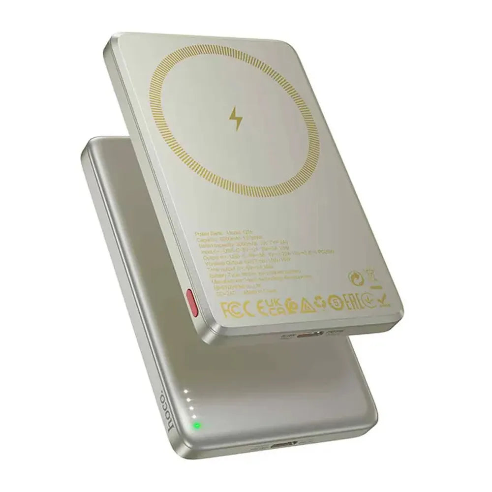 Hoco Power Bank Magnetic Charge 5000mAh-Gold