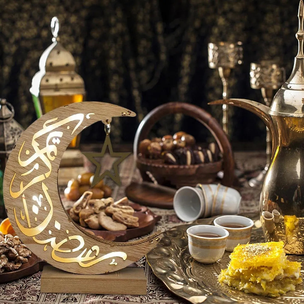 Wooden Ramadan Decorations Lanterns