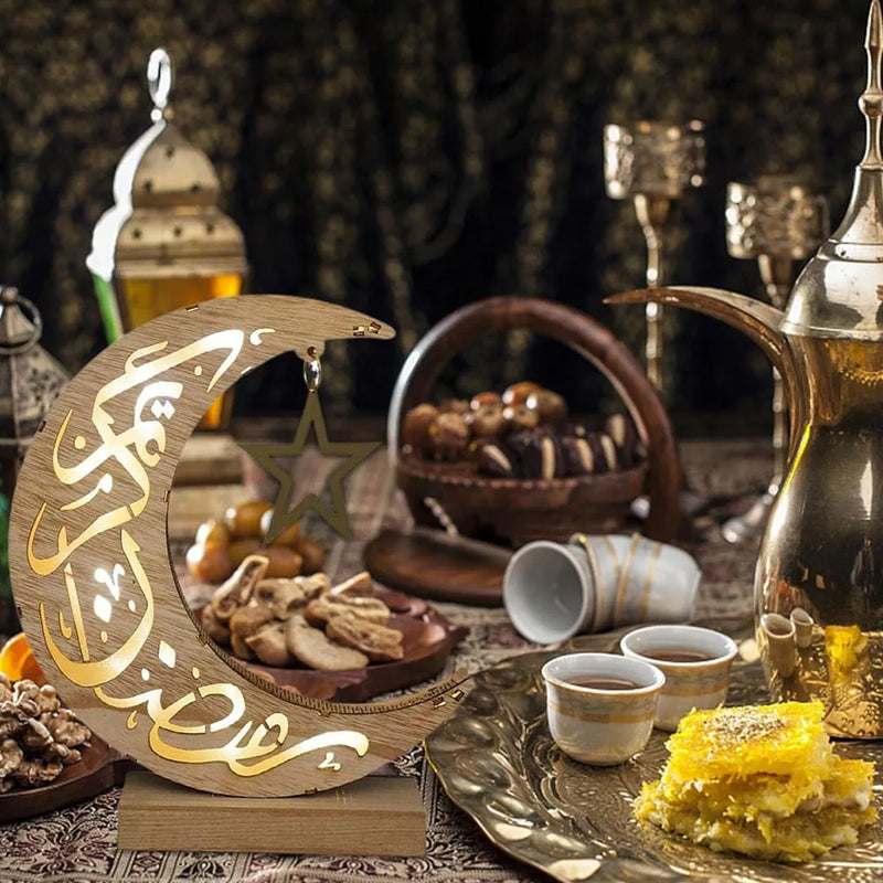 Wooden Ramadan Decorations Lanterns