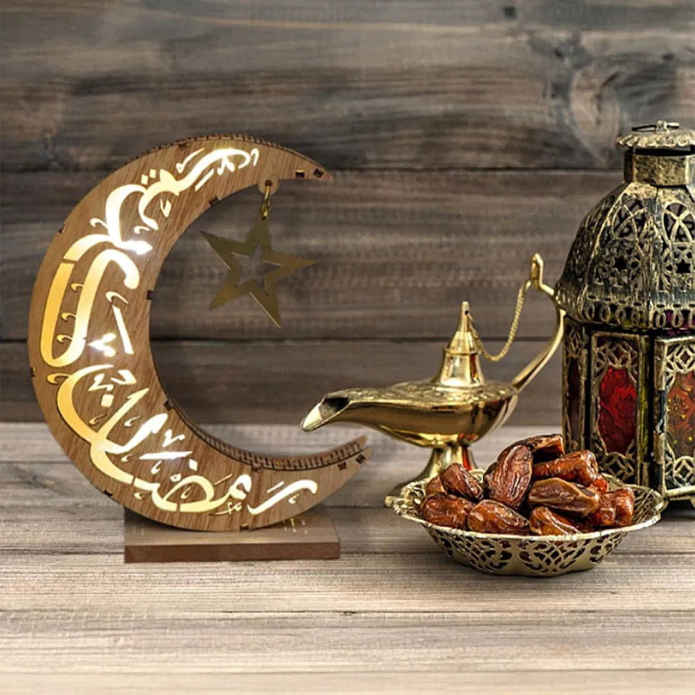 Wooden Ramadan Decorations Lanterns