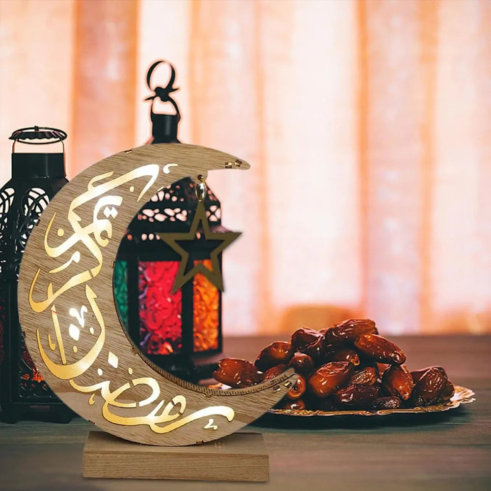 Wooden Ramadan Decorations Lanterns