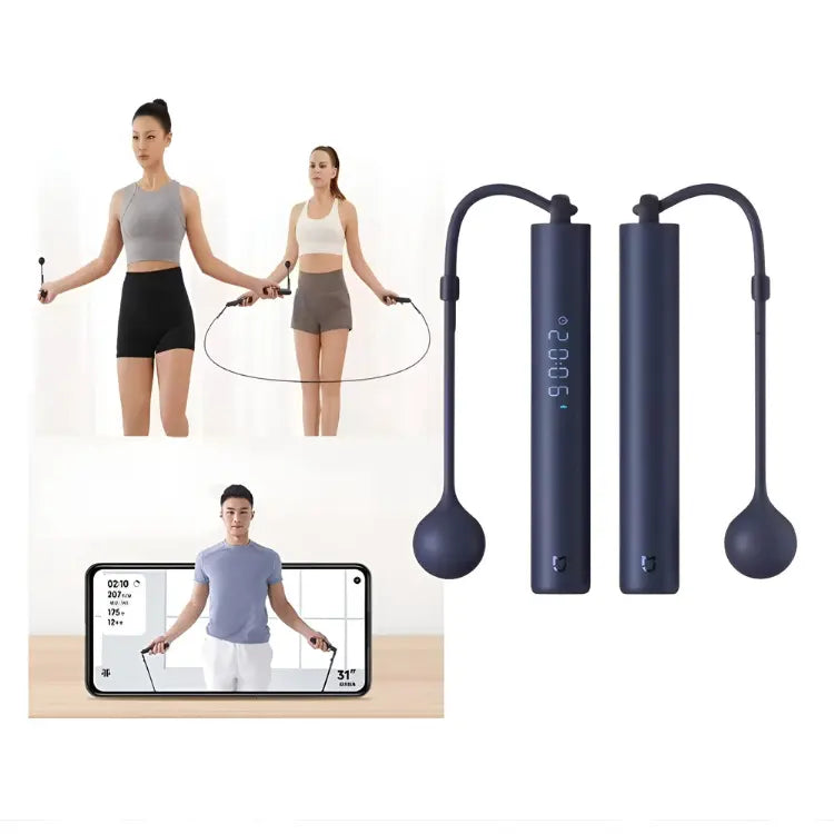 Xiaomi Smart Jump Rope Digital Counter Type-C Rechargeable 120-Day Battery