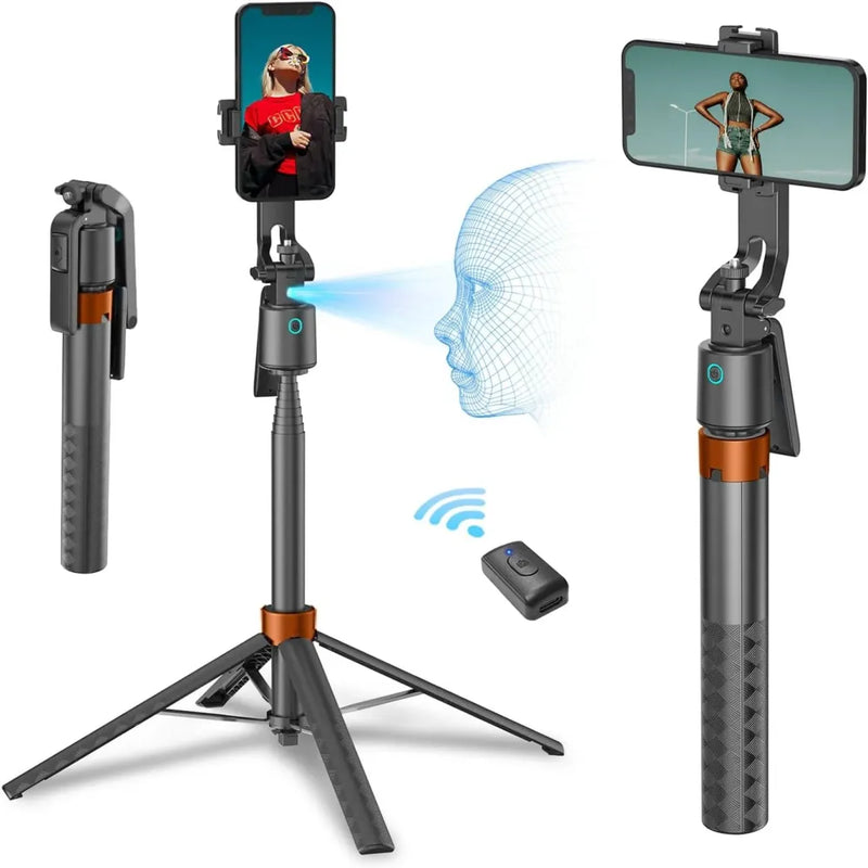 Q13 Selfie Stick with Wireless Tripod Stand With AI Tracking Technology