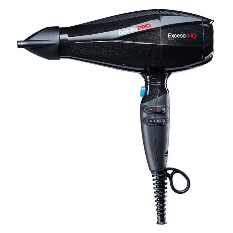 BaByliss PRO Excess HQ 2600W Ionic Hair Dryer – Powerful Fast Drying with Ionic Technology, 2600W