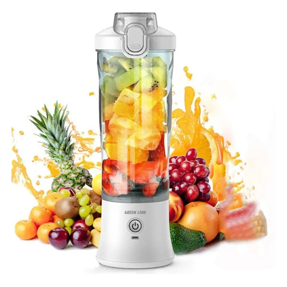 Green Lion Ultimate Blender With 6 Stainless Steel Blades 2 Modes 600mL – White