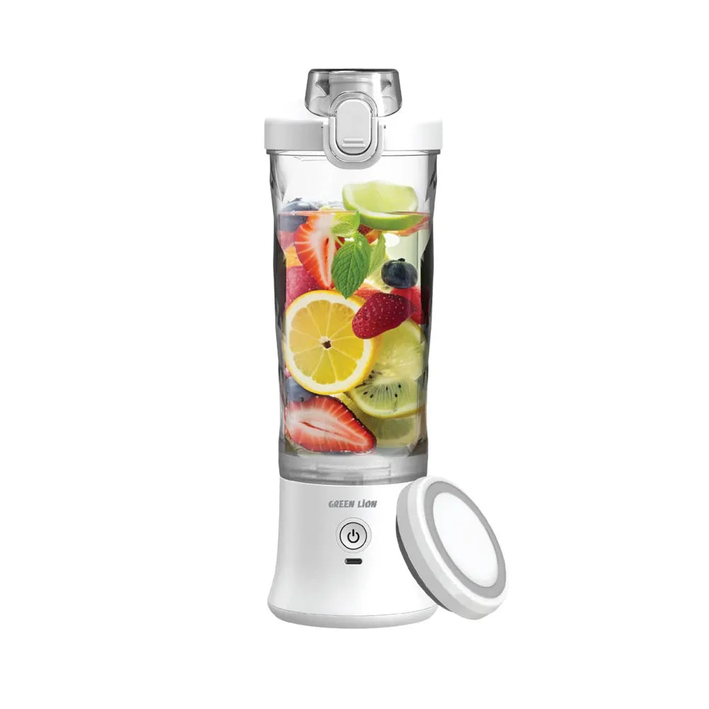 Green Lion Ultimate Blender With 6 Stainless Steel Blades 2 Modes 600mL – White