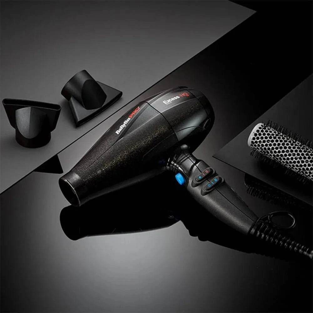 BaByliss PRO Excess HQ 2600W Ionic Hair Dryer – Powerful Fast Drying with Ionic Technology, 2600W