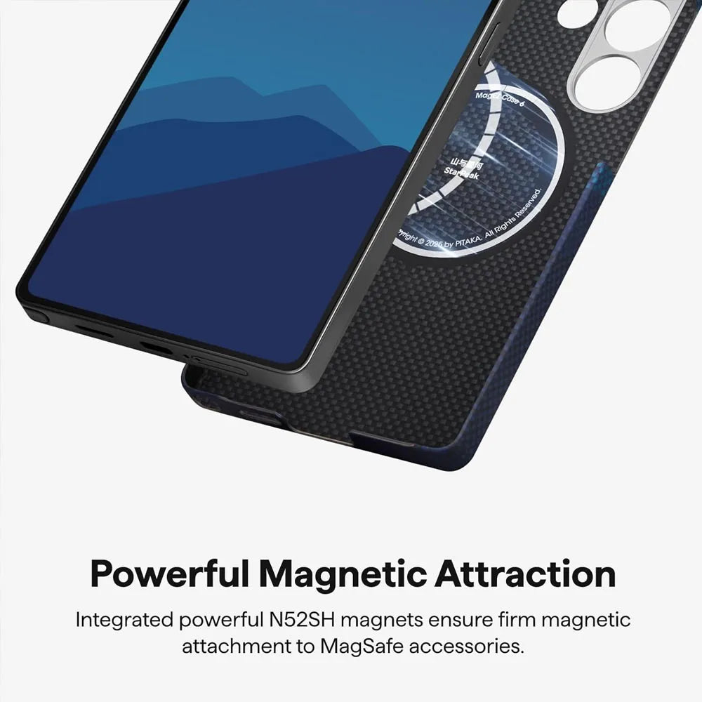 Pitaka Tactile Woven Case for Samsung Galaxy S25 Ultra-Over the Horizon