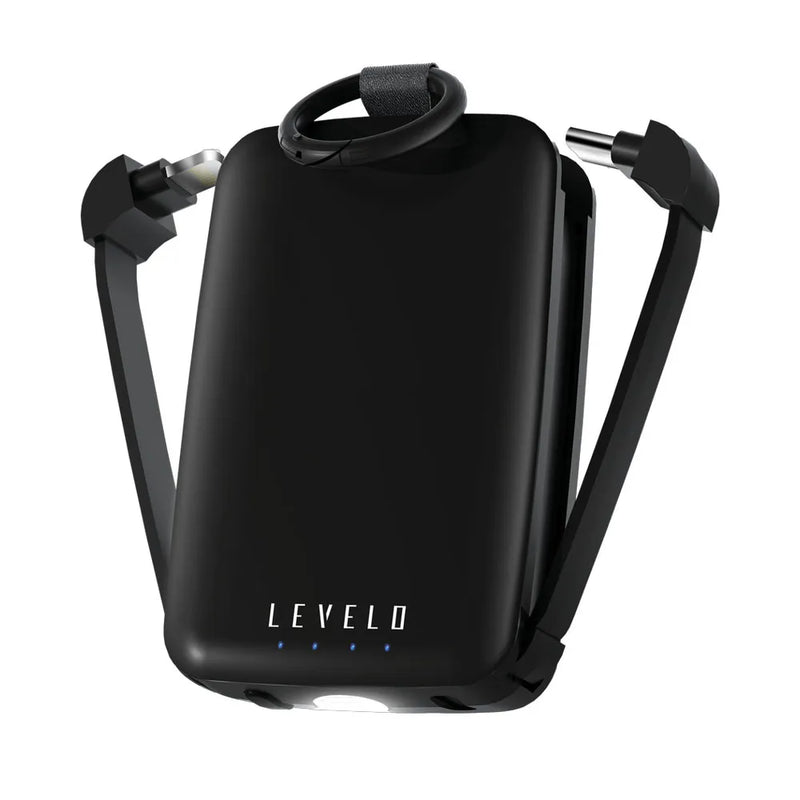Levelo Nano Mini Portable KeyChain Power Bank with Type-C & Lightning Heads